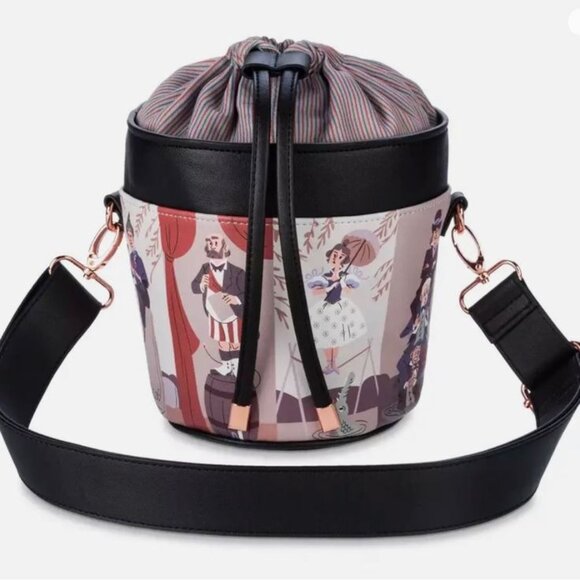 Disney Handbags - NWT Disney Parks Haunted Mansion Bucket Bag Crossbody/Purse